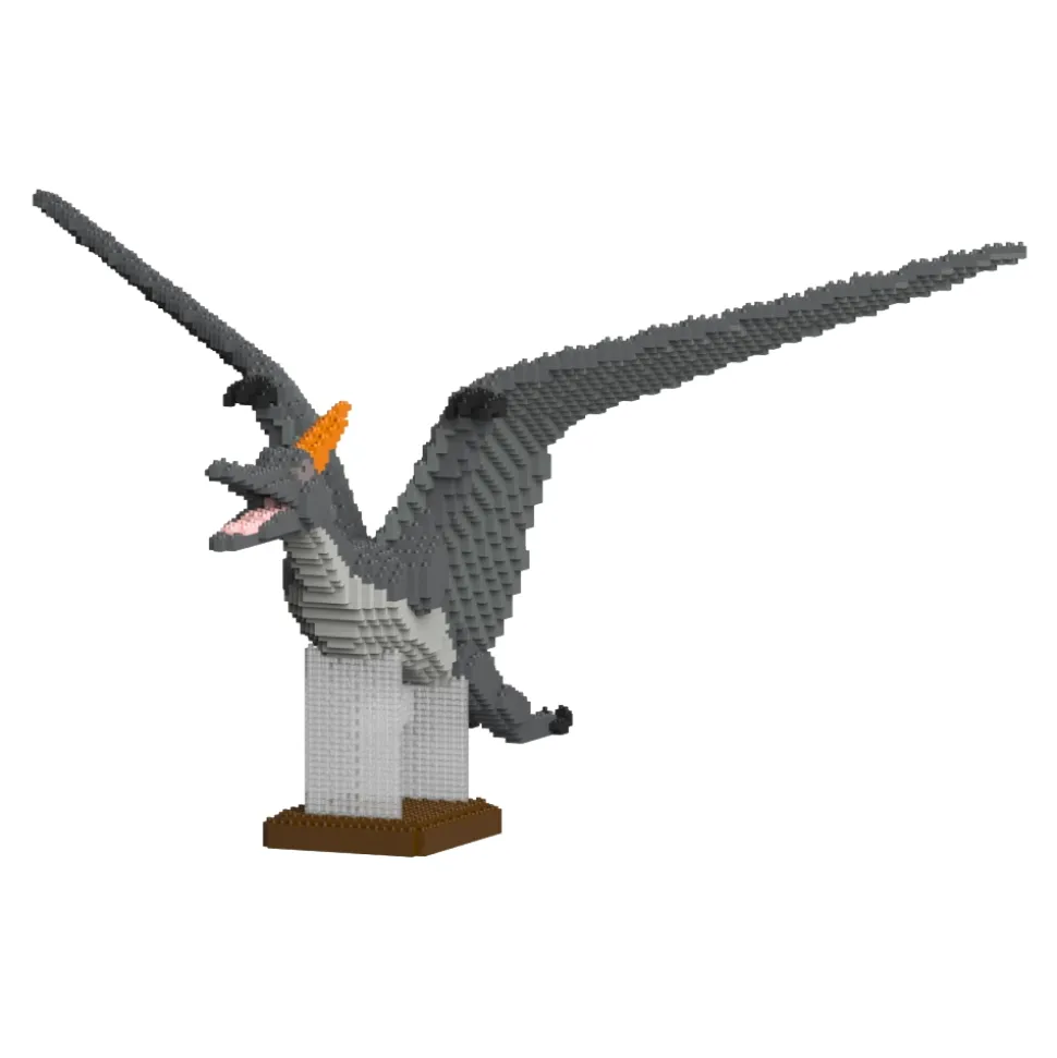 Jekca - Pterodactyl 01S-M01 - Lego - Sculpture - Construction - 4D - Brick Animals - Toys - Avvenice