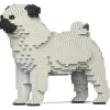 Jekca - Pug 01-M03 - Big - Lego - Sculpture - Construction - 4D - Brick Animals - Toys - Avvenice