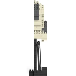 Jekca - Pug Phone Stand 01S - Lego - Sculpture - Construction - 4D - Brick Animals - Toys - Avvenice