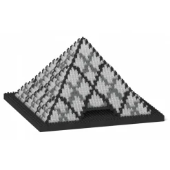 Jekca - Pyramide De Louvre 01S - Lego - Sculpture - Construction - 4D - Brick Animals - Toys - Avvenice
