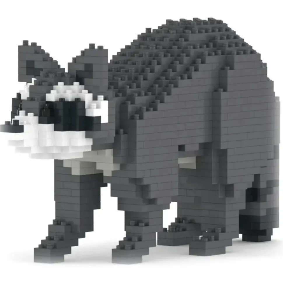 Jekca - Raccoon 01 - Big - Lego - Sculpture - Construction - 4D - Brick Animals - Toys - Avvenice