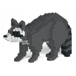 Jekca - Raccoon 01S - Lego - Sculpture - Construction - 4D - Brick Animals - Toys - Avvenice