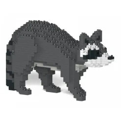 Jekca - Raccoon 01S - Lego - Sculpture - Construction - 4D - Brick Animals - Toys - Avvenice