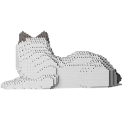 Jekca - Ragdoll Cat 02S-M02 - Lego - Sculpture - Construction - 4D - Brick Animals - Toys - Avvenice
