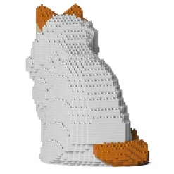 Jekca - Ragdoll Cat 01S-M04 - Lego - Sculpture - Construction - 4D - Brick Animals - Toys - Avvenice