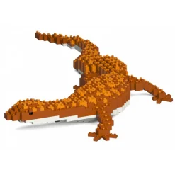 Jekca - Red Ackie 01 - Big - Lego - Sculpture - Construction - 4D - Brick Animals - Toys - Avvenice