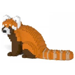 Jekca - Red Panda 01S - Lego - Sculpture - Construction - 4D - Brick Animals - Toys - Avvenice