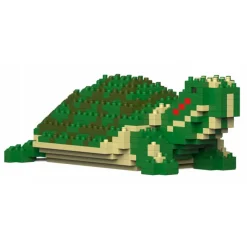 Jekca - Red-Eared Slider 01 - Big - Lego - Sculpture - Construction - 4D - Brick Animals - Toys - Avvenice