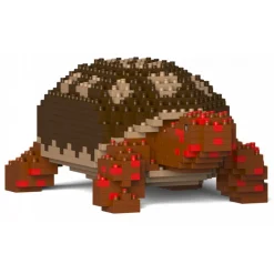 Jekca - Red-footed Tortoise 01 - Big - Lego - Sculpture - Construction - 4D - Brick Animals - Toys - Avvenice