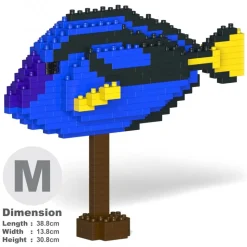 Jekca - Regal Tang 01 - Big - Lego - Sculpture - Construction - 4D - Brick Animals - Toys - Avvenice