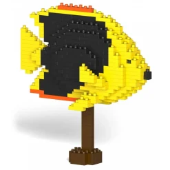 Jekca - Rock Beauty Angelfish 01S - Lego - Sculpture - Construction - 4D - Brick Animals - Toys - Avvenice
