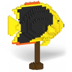 Jekca - Rock Beauty Angelfish 01S - Lego - Sculpture - Construction - 4D - Brick Animals - Toys - Avvenice