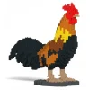 Jekca - Rooster 01S - Lego - Sculpture - Construction - 4D - Brick Animals - Toys - Avvenice