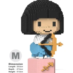 Jekca - Sagittarius 01 - Big - Lego - Sculpture - Construction - 4D - Brick Animals - Toys - Avvenice