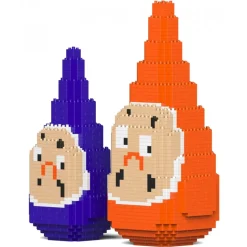 Jekca - Sankaku Daruma 01 - Big - Lego - Sculpture - Construction - 4D - Brick Animals - Toys - Avvenice