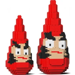 Jekca - Sankaku Daruma 02 - Big - Lego - Sculpture - Construction - 4D - Brick Animals - Toys - Avvenice