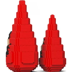 Jekca - Sankaku Daruma 02 - Lego - Sculpture - Construction - 4D - Brick Animals - Toys - Avvenice