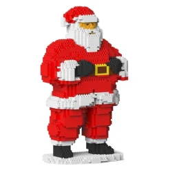 Jekca - Santa Claus 01S - Lego - Sculpture - Construction - 4D - Brick Animals - Toys - Avvenice