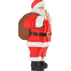 Jekca - Santa Claus 02S - Lego - Sculpture - Construction - 4D - Brick Animals - Toys - Avvenice