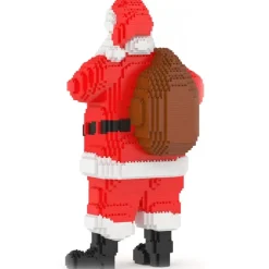 Jekca - Santa Claus 02S - Lego - Sculpture - Construction - 4D - Brick Animals - Toys - Avvenice