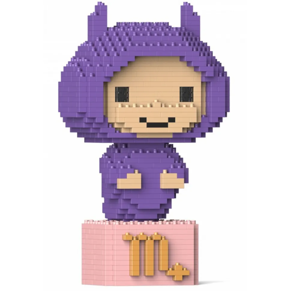 Jekca - Scorpio 01 - Big - Lego - Sculpture - Construction - 4D - Brick Animals - Toys - Avvenice