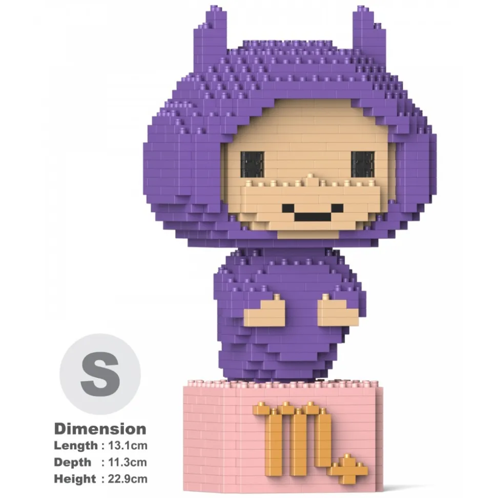 Jekca - Scorpio 01S - Lego - Sculpture - Construction - 4D - Brick Animals - Toys - Avvenice