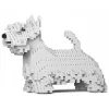 Jekca - Scottish Terrier 01-M02 - Big - Lego - Sculpture - Construction - 4D - Brick Animals - Toys - Avvenice