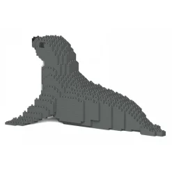 Jekca - Seal 01S - Lego - Sculpture - Construction - 4D - Brick Animals - Toys - Avvenice