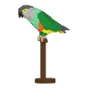 Jekca - Senegal Parrot 01S - Lego - Sculpture - Construction - 4D - Brick Animals - Toys - Avvenice