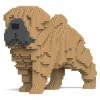 Jekca - Shar Pei Dog 01-M01 - Big - Lego - Sculpture - Construction - 4D - Brick Animals - Toys - Avvenice
