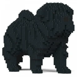Jekca - Shar Pei 01S-M02 - Lego - Sculpture - Construction - 4D - Brick Animals - Toys - Avvenice