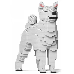 Jekca - Shiba Inu 01-M03 - Big - Lego - Sculpture - Construction - 4D - Brick Animals - Toys - Avvenice