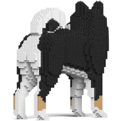 Jekca - Shiba Inu 02-M01 - Big - Lego - Sculpture - Construction - 4D - Brick Animals - Toys - Avvenice