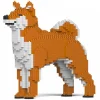 Jekca - Shiba Inu 01-M01 - Big - Lego - Sculpture - Construction - 4D - Brick Animals - Toys - Avvenice