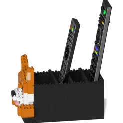Jekca - Shiba Inu Remote Control Rack 01S - Lego - Sculpture - Construction - 4D - Brick Animals - Toys - Avvenice