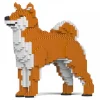 Jekca - Shiba Inu 01S-M01 - Lego - Sculpture - Construction - 4D - Brick Animals - Toys - Avvenice