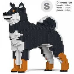 Jekca - Shiba Inu 01S-M02 - Lego - Sculpture - Construction - 4D - Brick Animals - Toys - Avvenice