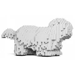 Jekca - Shih Tzu 01-M03 - Big - Lego - Sculpture - Construction - 4D - Brick Animals - Toys - Avvenice