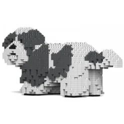 Jekca - Shih Tzu 01S-M05 - Lego - Sculpture - Construction - 4D - Brick Animals - Toys - Avvenice