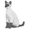 Jekca - Siamese Cat 01S-M02 - Lego - Sculpture - Construction - 4D - Brick Animals - Toys - Avvenice