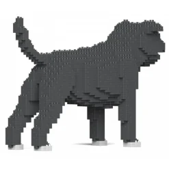 Jekca - Staffordshire Bull Terrier 01-M04 - Big - Lego - Sculpture - Construction - 4D - Brick Animals - Toys - Avvenice