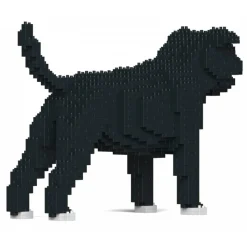 Jekca - Staffordshire Bull Terrier 01-M02 - Big - Lego - Sculpture - Construction - 4D - Brick Animals - Toys - Avvenice
