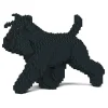 Jekca - Standard Schnauzer 03-M03 - Big - Lego - Sculpture - Construction - 4D - Brick Animals - Toys - Avvenice