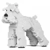 Jekca - Standard Schnauzer 01S-S01 - Lego - Sculpture - Construction - 4D - Brick Animals - Toys - Avvenice