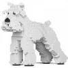 Jekca - Standard Schnauzer 01-S01 - Big - Lego - Sculpture - Construction - 4D - Brick Animals - Toys - Avvenice