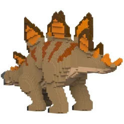 Jekca - Stegosaurus 01S-M02 - Lego - Sculpture - Construction - 4D - Brick Animals - Toys - Avvenice