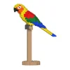 Jekca - Sun Conure 01S - Lego - Sculpture - Construction - 4D - Brick Animals - Toys - Avvenice