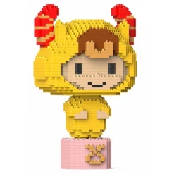 Jekca - Taurus 01S - Lego - Sculpture - Construction - 4D - Brick Animals - Toys - Avvenice