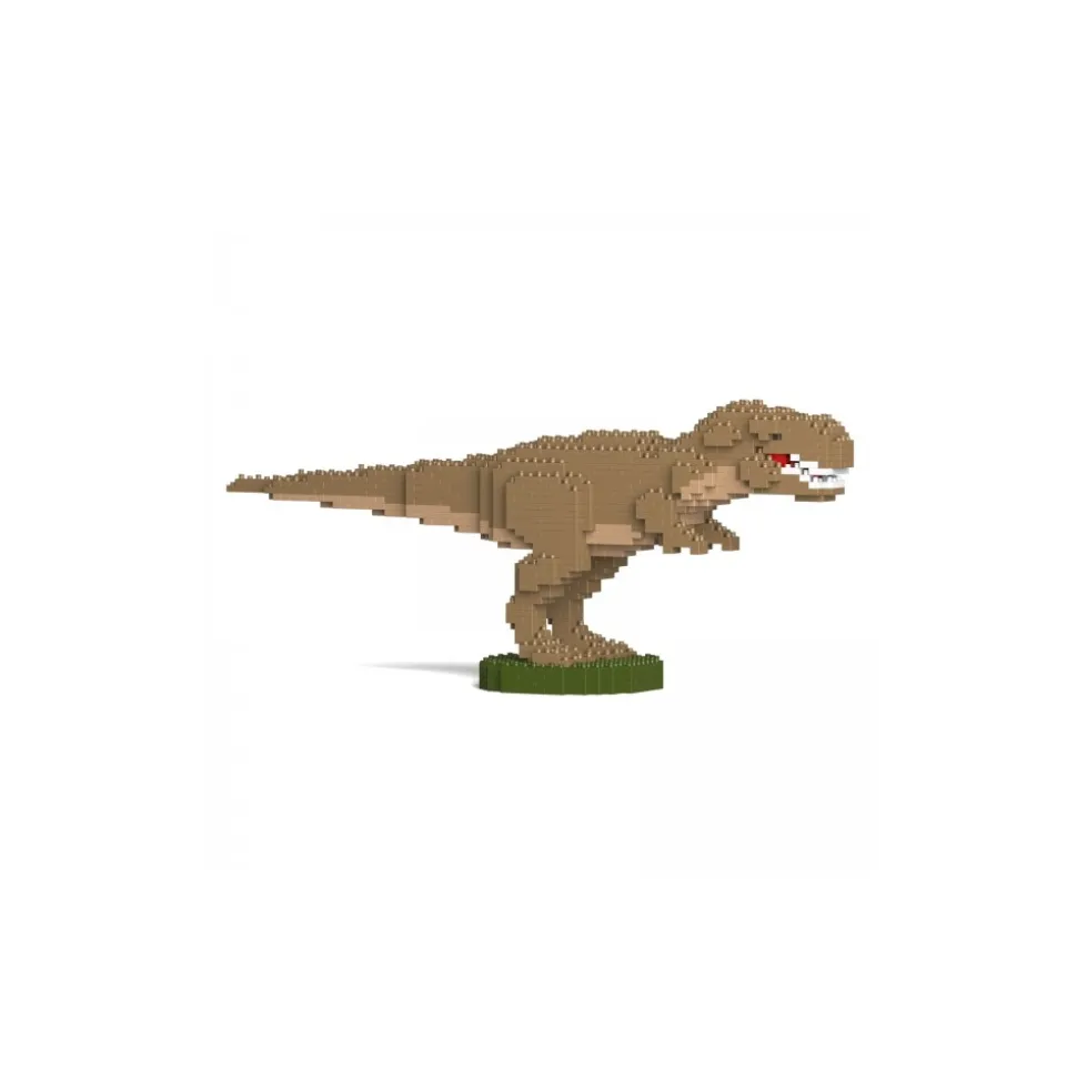 Jekca - Tirannosaurus Rex - Dinosaur - 01S-M02 - Lego - Sculpture - Construction - 4D - Brick Animals - Toys - Avvenice