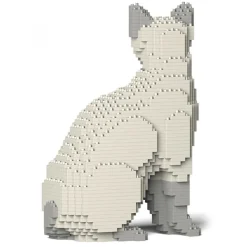 Jekca - Tonkinese Cat 01S-M02 - Lego - Sculpture - Construction - 4D - Brick Animals - Toys - Avvenice